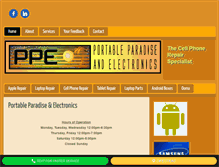 Tablet Screenshot of portableparadise.ca